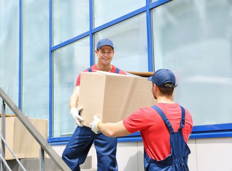 Preparing unwanted furniture for local pick-up in Edgware