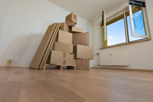 Business moving team planning a commercial relocation in Edgware