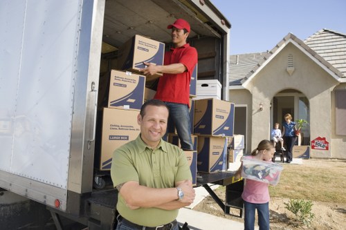 Careful furniture handling during a move in Edgware