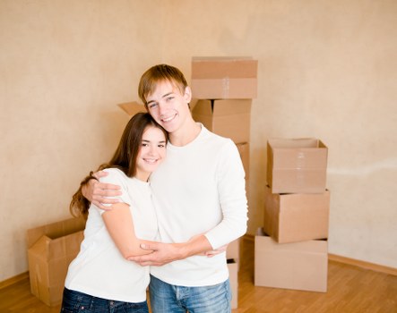 Packing and loading household items for an Edgware move