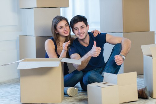 Local moving truck for residential and commercial relocations in Edgware