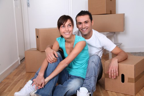 Moving student belongings to storage or a new home in Edgware