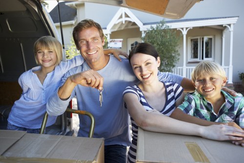 Removalists carrying furniture safely during an Edgware home move
