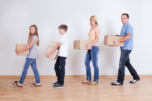 Preparation and packing items for storage in Edgware