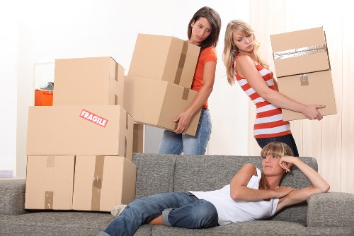 Professional man with a van in Edgware providing reliable local moving help