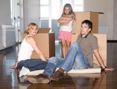 Professional team handling household furniture removal in Edgware